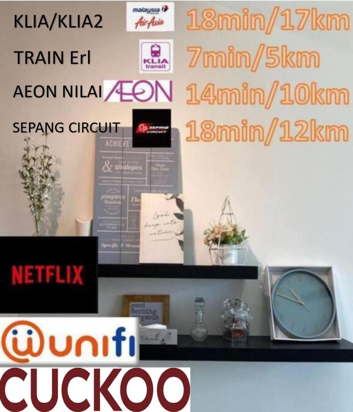 Family Stay, Sepang Klia, Free 2 Parking&Unifi Buitenkant foto